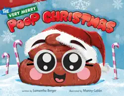 the very merry poop christmas book cover image