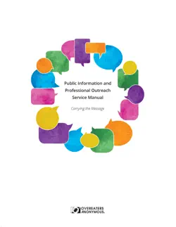 public information and professional outreach service manual book cover image