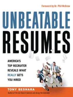 unbeatable resumes book cover image