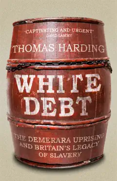 white debt book cover image