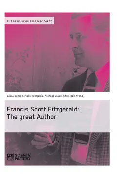 francis scott fitzgerald: the great author imagen de la portada del libro