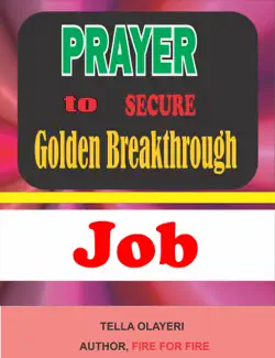 prayer to secure golden breakthrough job book cover image