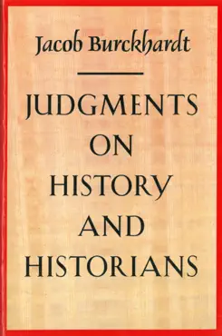 judgments on history and historians book cover image
