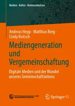 mediengeneration und vergemeinschaftung book cover image