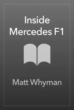 inside mercedes f1 book cover image
