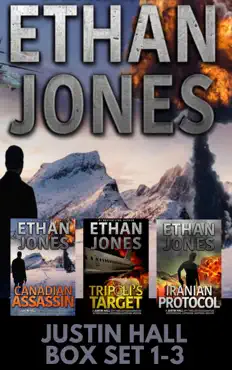 justin hall spy thriller series - books 1-3 box set book cover image