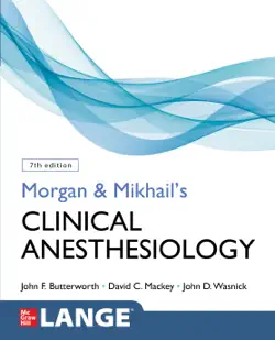 morgan and mikhail's clinical anesthesiology, 7th edition book cover image