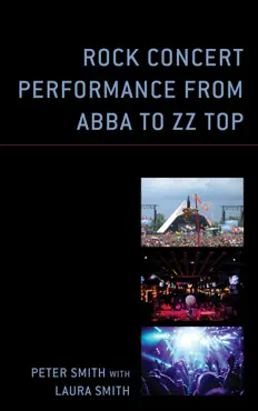 rock concert performance from abba to zz top imagen de la portada del libro