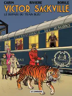 victor sackville - tome 21 - le disparu du train bleu book cover image