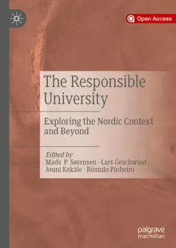 the responsible university book cover image