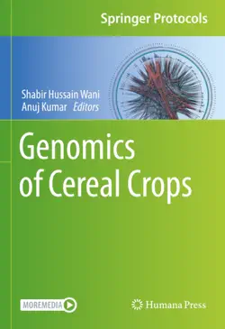 genomics of cereal crops imagen de la portada del libro
