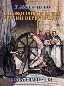 the inquisition in the spanish dependencies book cover image