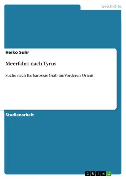 meerfahrt nach tyrus book cover image