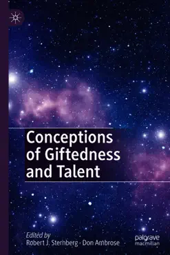 conceptions of giftedness and talent book cover image