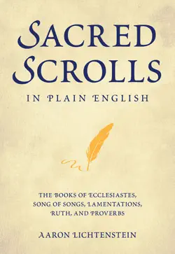 sacred scrolls in plain english book cover image
