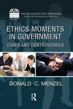 ethics moments in government book cover image