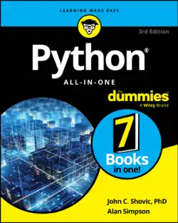python all-in-one for dummies book cover image