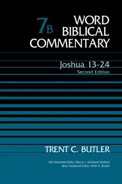 joshua 13-24, volume 7b book cover image