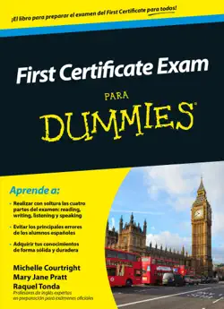 first certificate exam para dummies book cover image