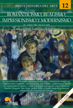 breve historia del romanticismo, realismo, impresionismo y modernismo imagen de la portada del libro