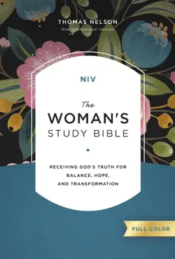 niv, the woman's study bible, full-color book cover image