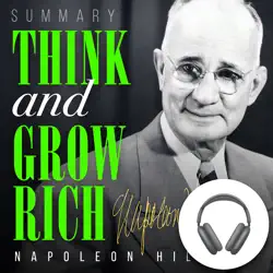 think and grow rich /summary/ + audio edition book cover image