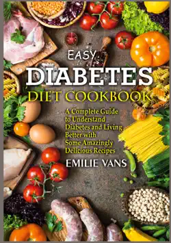 easy diabetes diet cookbook book cover image
