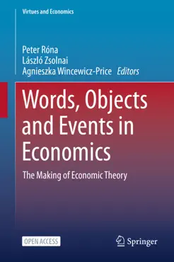 words, objects and events in economics book cover image