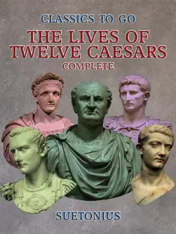 the lives of twelve caesars - complete book cover image