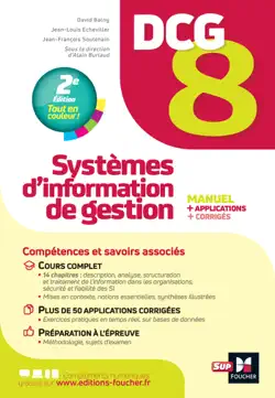 dcg 8 systèmes d'information de gestion manuel et applications 5e édition imagen de la portada del libro