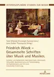 Friedrich Wieck Gesammelte Schriften über Musik und Musiker sinopsis y comentarios