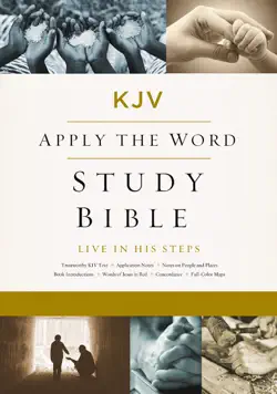 kjv, apply the word study bible, red letter book cover image