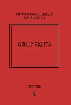 group rights imagen de la portada del libro