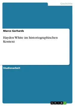 hayden white im historiographischen kontext book cover image