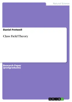 class field theory book cover image