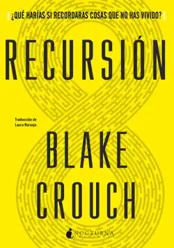 recursión book cover image