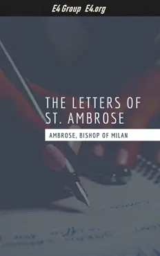 the letters of st. ambrose book cover image