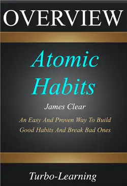 atomic habits: an easy and proven way to build good book cover image
