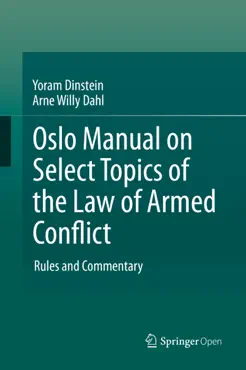 oslo manual on select topics of the law of armed conflict book cover image