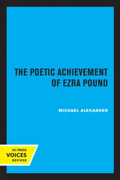 the poetic achievement of ezra pound book cover image