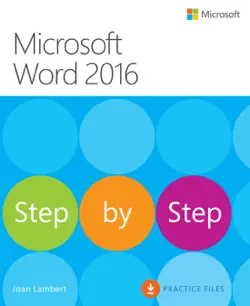 microsoft word 2016 step by step book cover image