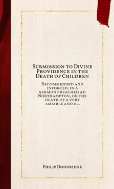 submission to divine providence in the death of children book cover image