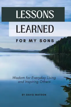 lessons learned for my sons imagen de la portada del libro