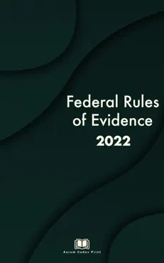 federal rules of evidence 2022 book cover image