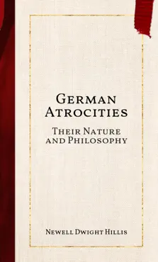 german atrocities imagen de la portada del libro
