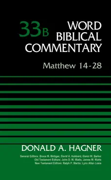 matthew 14-28, volume 33b book cover image