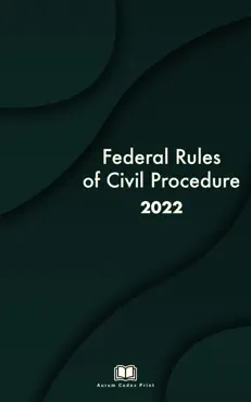 federal rules of civil procedure 2022 book cover image