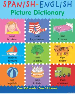 spanish-english picture dictionary book cover image