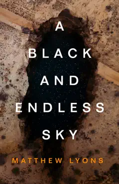a black and endless sky book cover image