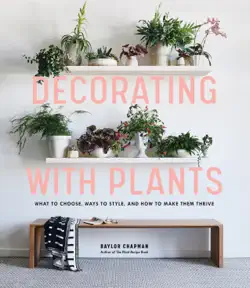 decorating with plants book cover image